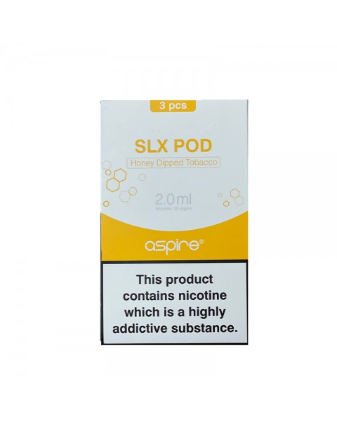 Aspire SLX Pod Honey Dipped Tobacco (20mg 2ml 3 Pack)