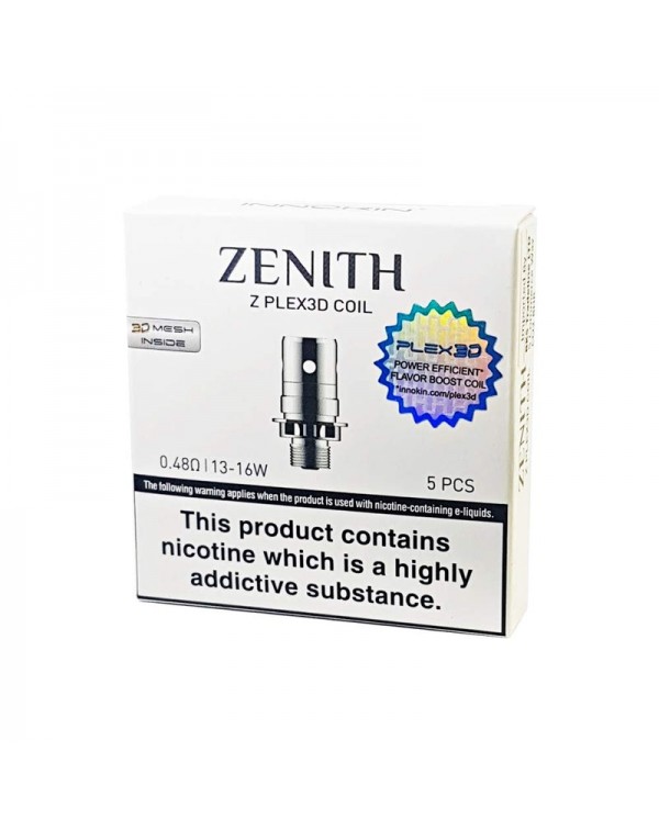 Innokin Zenith Plex 3d Replacement Coils 5 Pack - ...