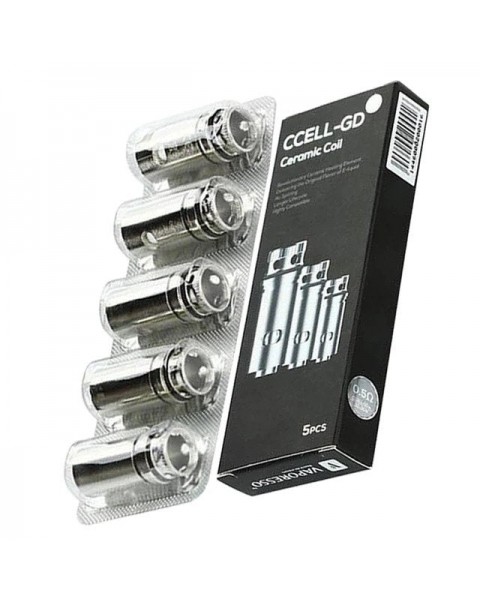 Vaporesso CCell-GD Ceramic Replacement Coils 5 Pack - 0.6ohm