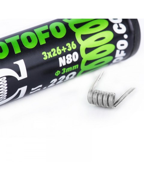 Wotofo Alien Clapton Ni80 Replacement Coils 10 Pack