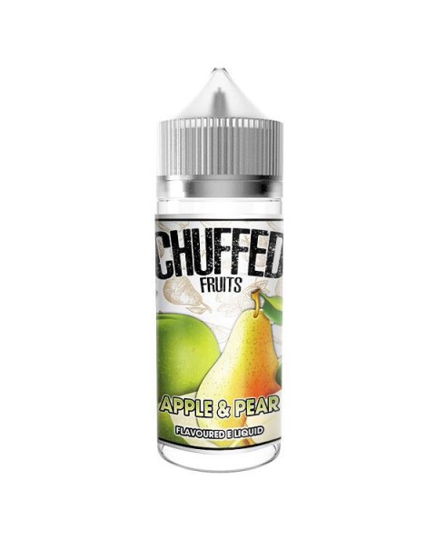 Chuffed Fruits: Apple and Pear 0mg 100ml Short Fill E-Liquid