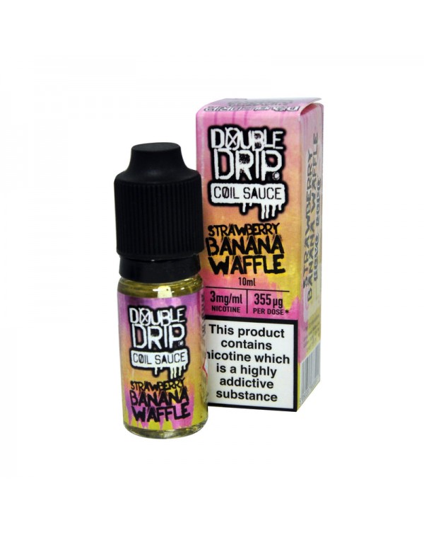 Double Drip Strawberry Banana Waffle Coil Sauce E-...