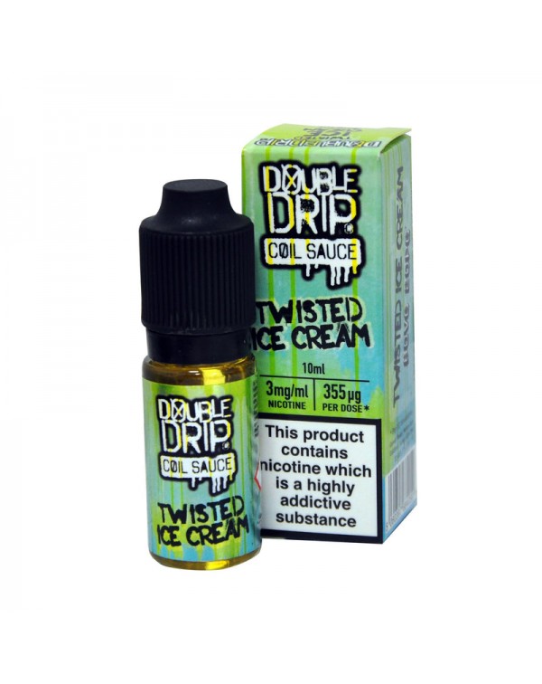 Double Drip Twisted Ice Cream Coil Sauce E-Liquid ...