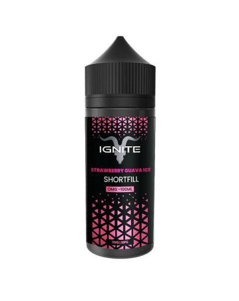 Ignite Strawberry Guava Ice 0mg 100ml Short Fill E-Liquid