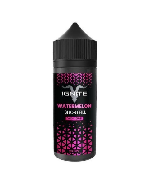 Ignite Watermelon 0mg 100ml Short Fill E-Liquid