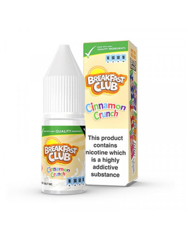 Breakfast Club Cinnamon Crunch 10ml Nic Salt