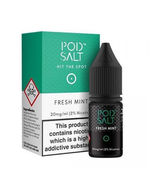 My Vapery Pod Salt: Fresh Mint 10ml Nic Salt