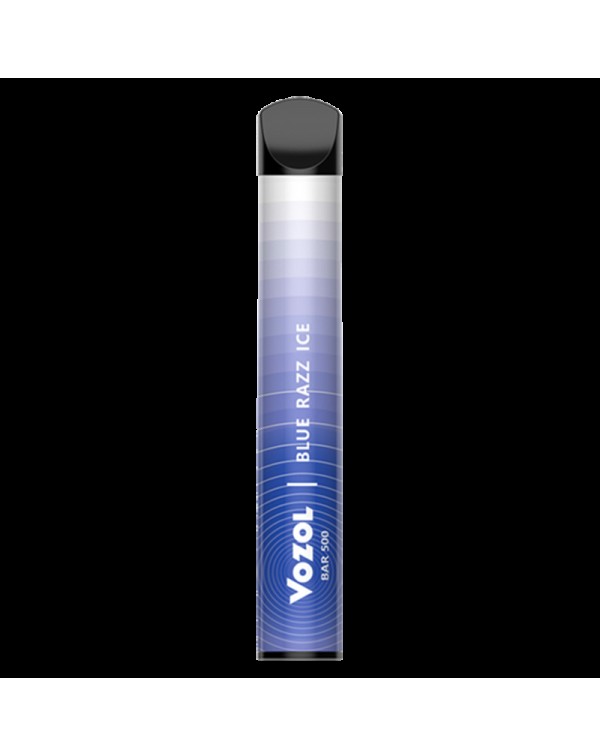 Vozol Bar 500 Bluerazz Ice Disposable Pod Device