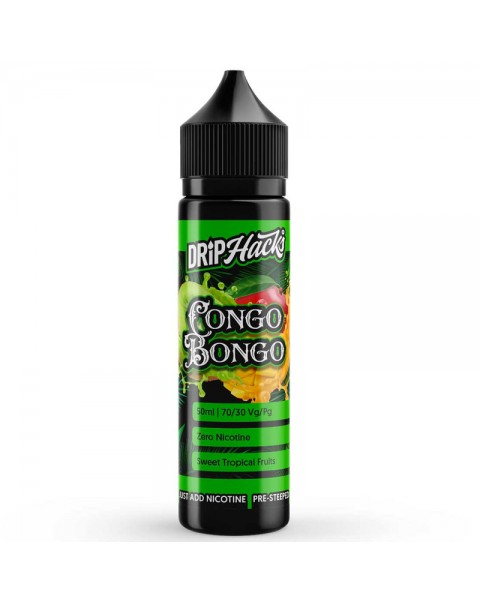 Drip Hacks Congo Bongo 0mg 50ml Short Fill E-Liquid