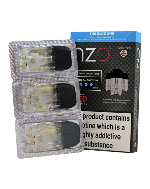 Red Liquids NZO The Blue One Pod 1.7ml 3pcs 10mg