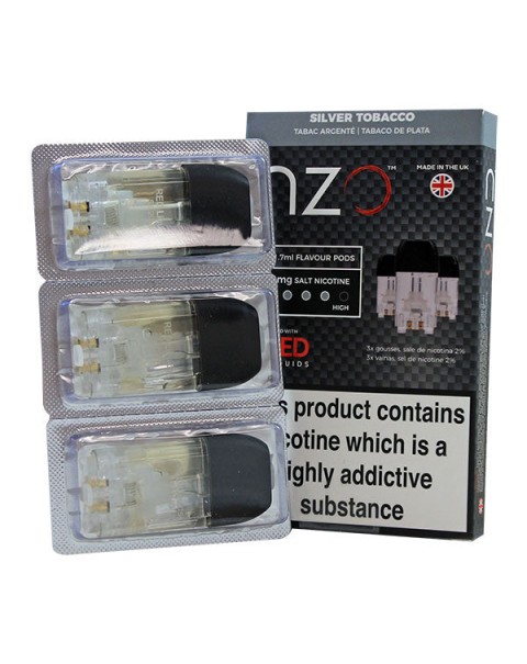 Red Liquids NZO Silver Tobacco Pod 1.7ml 3pcs 10mg