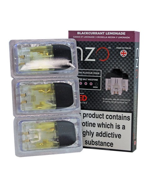 Red Liquids NZO Blackcurrant Lemonade Pod 1.7ml 3pcs 10mg