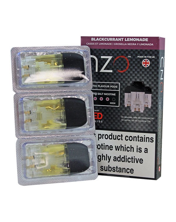 Red Liquids NZO Blackcurrant Lemonade Pod 1.7ml 3p...