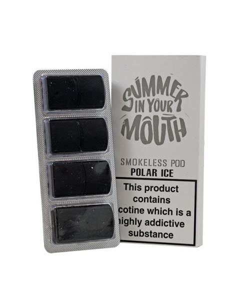 Summer In Your Mouth Polar Ice Smokeless Pod 4 x 10ml