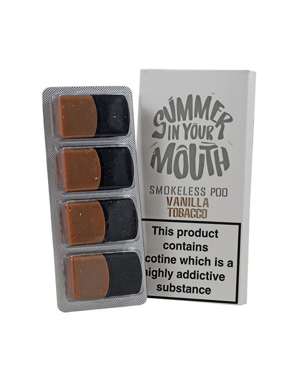 Summer In Your Mouth Vanilla Tobacco Smokeless Pod...