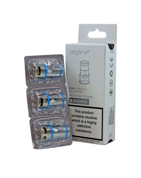 Aspire Odan Replacement Coils 3 Pack