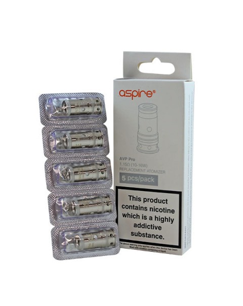 Aspire AVP Pro Replacement Coils 5 Pack