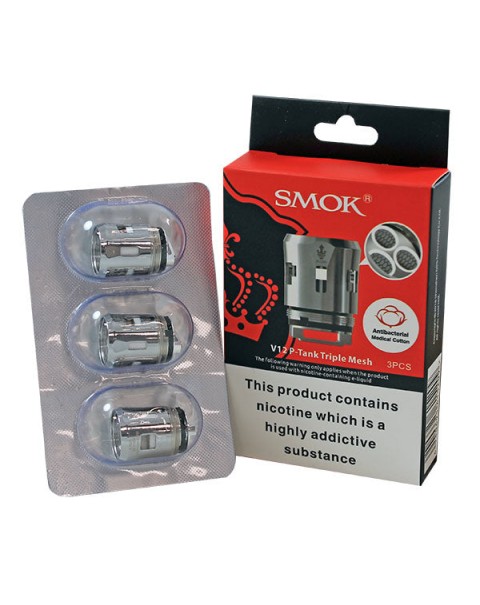 Smok V12 P-Tank Replacement Coils 3 Pack