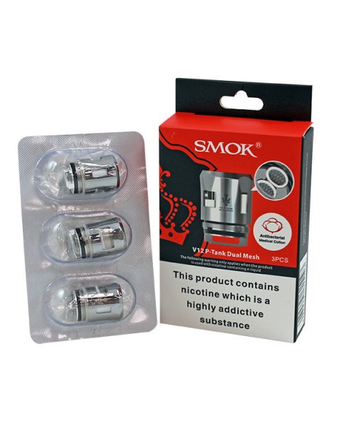 Smok V12 P-Tank Replacement Coils 3 Pack