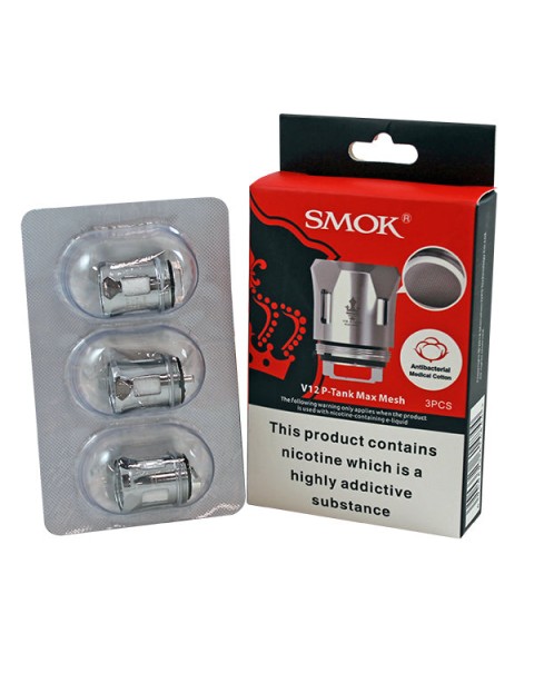 Smok V12 P-Tank Replacement Coils 3 Pack