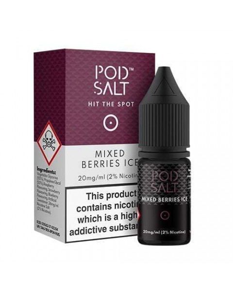 My Vapery Pod Salt: Mixed Berries Ice 10ml Nic Salt