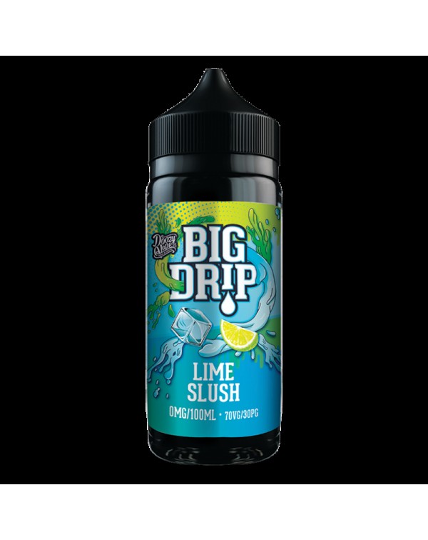 Doozy Vape Big Drip Lime Slush 0mg 100ml Short Fil...