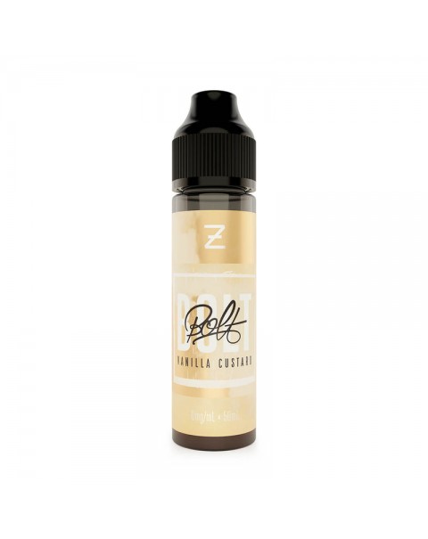Zeus Juice Bolt: Vanilla Custard 0mg 50ml Short Fill E-Liquid
