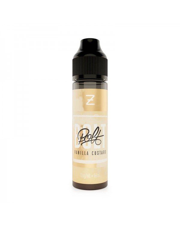 Zeus Juice Bolt: Vanilla Custard 0mg 50ml Short Fi...