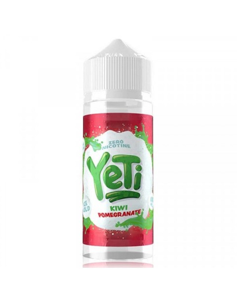 Yeti Kiwi Pomegranate 0mg 100ml Short Fill E-Liquid