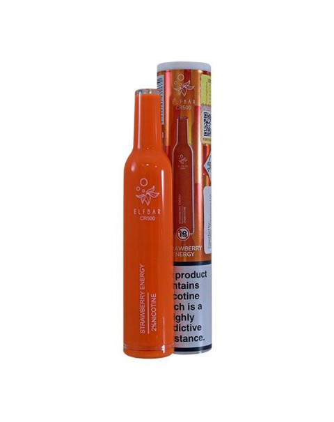 Elf Bar CR500 Strawberry Energy Disposable Vape Device