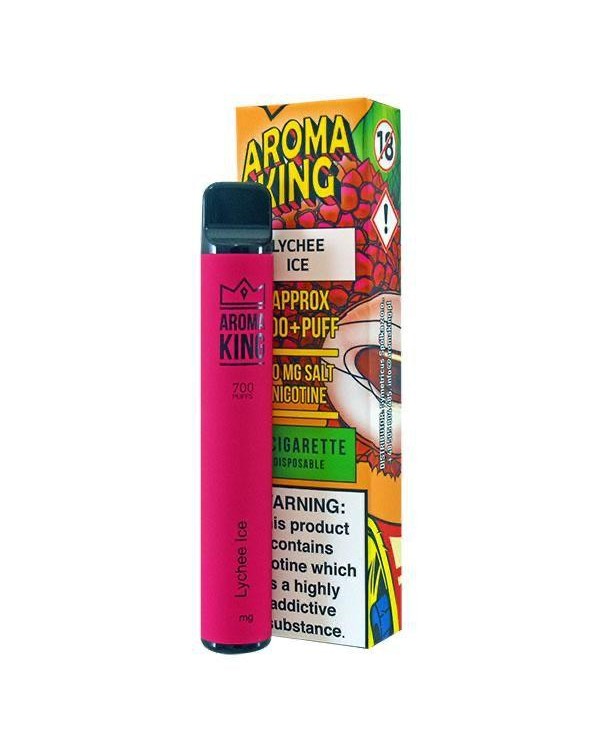 Aroma King Disposable Vape Device Lychee Ice 2ml