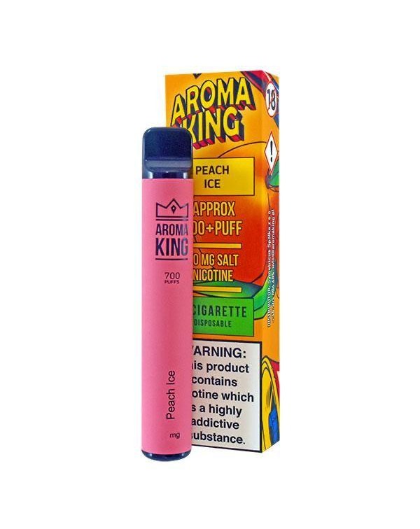 Aroma King Disposable Vape Device Peach Ice 2ml