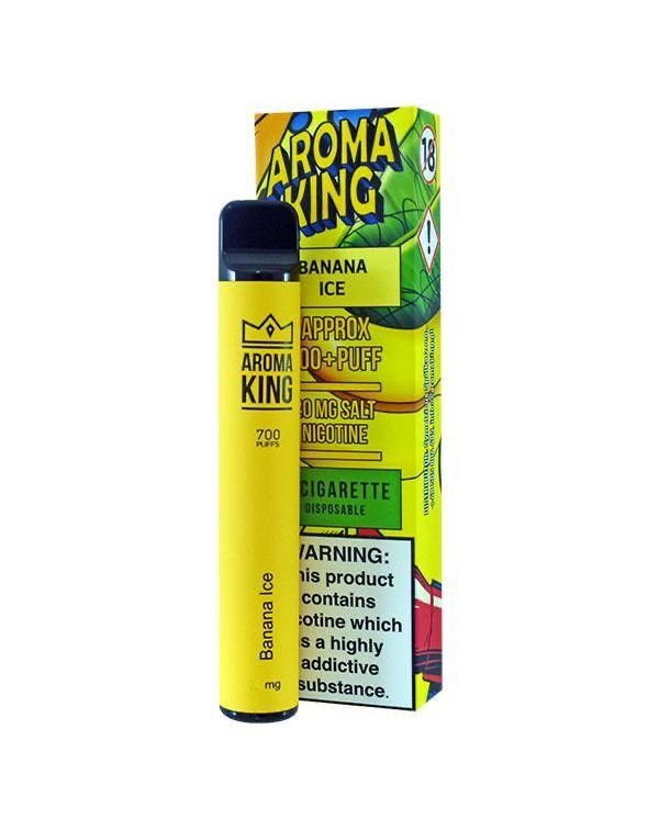 Aroma King Disposable Vape Device Banana Ice 2ml