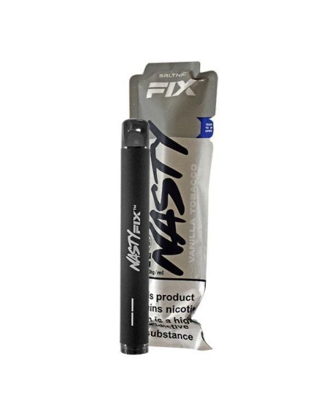 Nasty Fix Vanilla Tobacco Disposable Vape Device