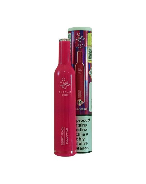 Elf Bar CR500 Berry Peach Disposable Vape Device