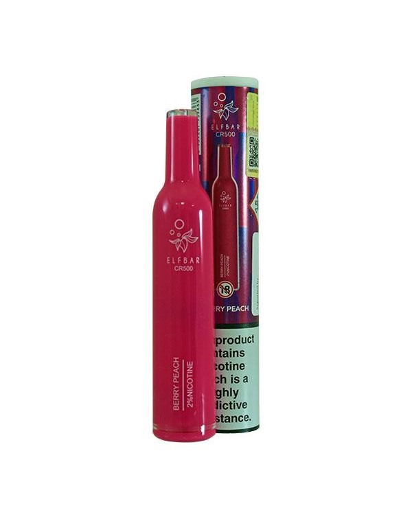 Elf Bar CR500 Berry Peach Disposable Vape Device