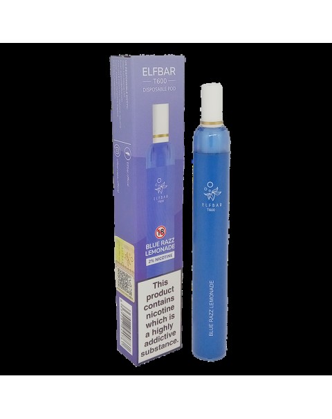 Elf Bar CR500 Blue Razz Lemonade Disposable Vape Device