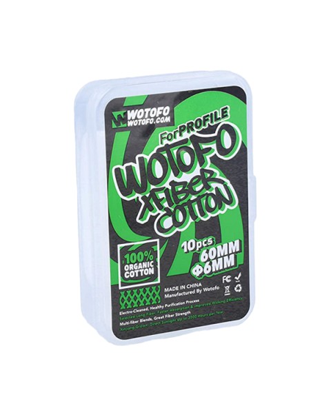 Wotofo Xfiber Cotton 60mm 10psc