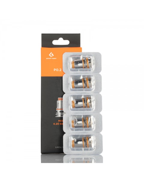 Geekvape P Mesh Replacement Coils 5 Pack