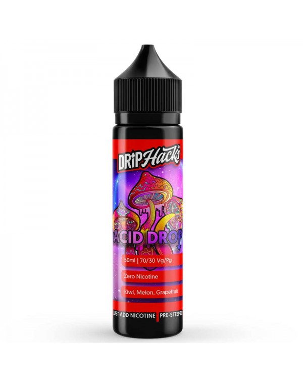 Drip Hacks Acid Drop 0mg 50ml Short Fill E-Liquid