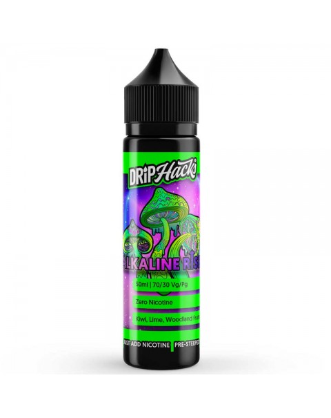 Drip Hacks Alkaline Rise 0mg 50ml Short Fill E-Liquid