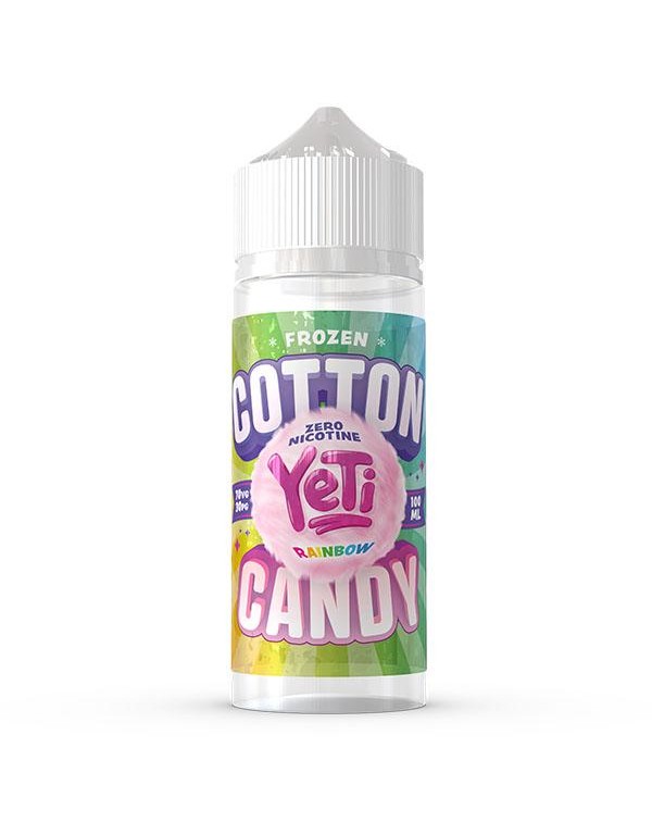 Yeti Cotton Candy: Rainbow 0mg 100ml Short Fill E-...