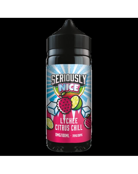 Doozy Vape Seriously Nice: Lychee Citrus Chill 0mg 100ml Short Fill E-Liquid