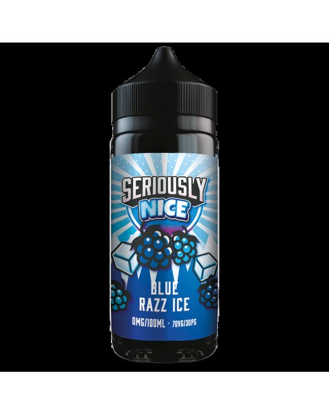 Doozy Vape Seriously Nice: Blue Razz Ice 0mg 100ml Short Fill E-Liquid