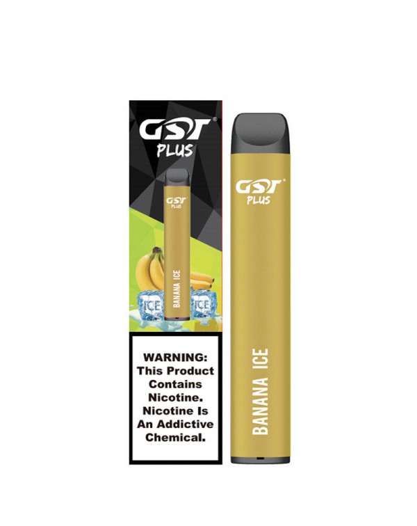 GST Plus Banana Ice Disposable Vape Device 20mg