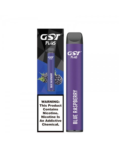 GST Plus Blue Raspberry Disposable Vape Device 20mg